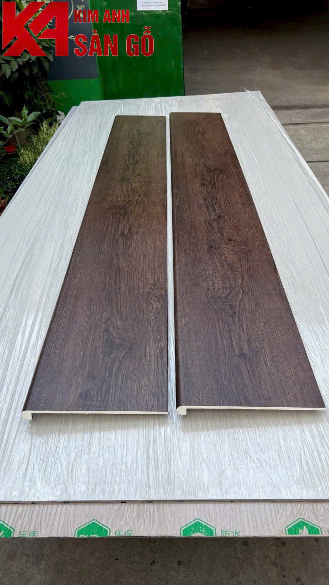 Mặt Bậc Cầu Thang Nhựa Giả Gỗ NCWood 8036